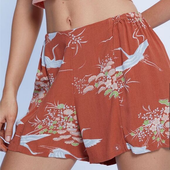 RVCA DAZE Shorts Size 10/M - Picture 1 of 13